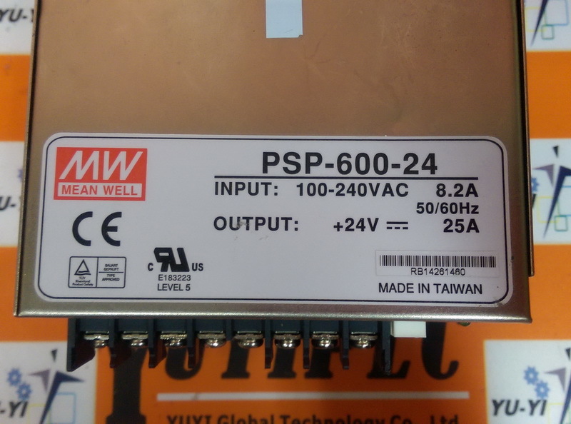 MEAN WELL PSP-600-24 POWER SUPPLY - 裕益科技自動化設備可程式編碼器